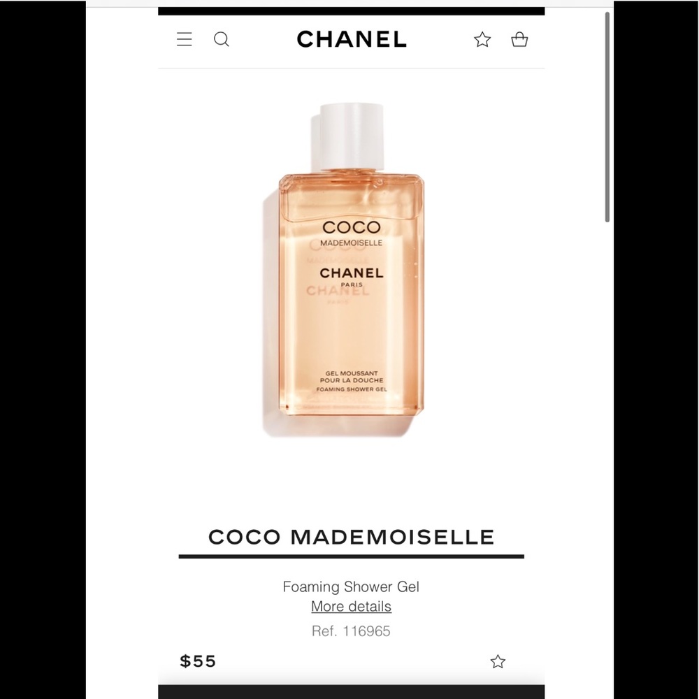 Chanel Coco Mademoiselle Gel Moussant Shower Gel